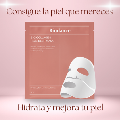 Mascarilla de biocolágeno
